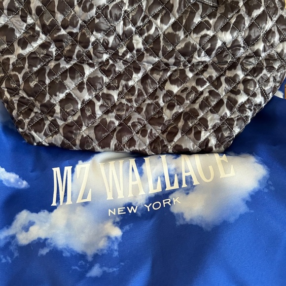 MZ Wallace Medium Metro Tote Animal Print Leopard - Picture 3 of 6